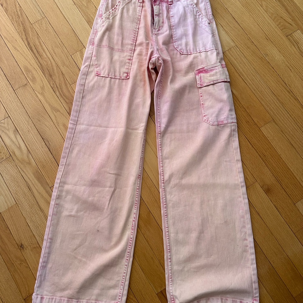 Pink Cargo Pants